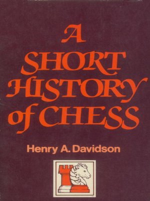 cover image of A Short History of Chess